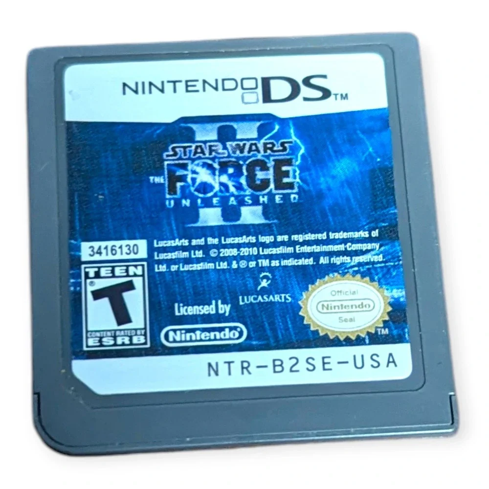 Star Wars The Force Unleashed II Nintendo DS Game‎ Complete CIB with Manual